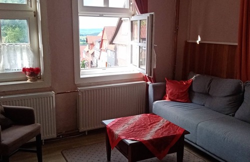 Bad Arolsen Apartment | Fachwerkhaus mit Fernsicht