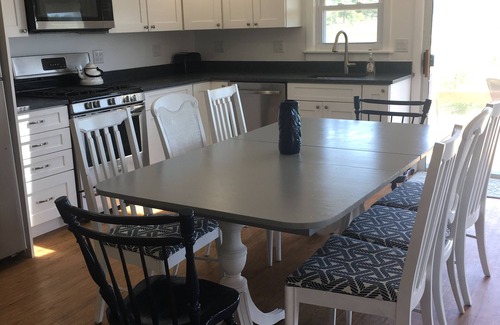 West Dennis House | Fall special! Waterfront! Beautiful River views! Kayaks, deck, porch, fire pit!