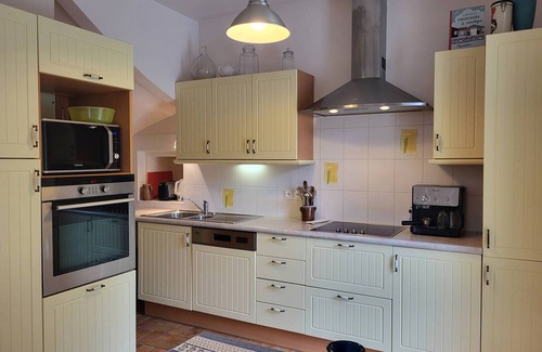 Merville-Franceville-Plage House | Family home with enclosed garden and terrace near the beach
