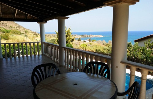 Pomos Villa | family and couple friendly with great sea views, minutes walk
