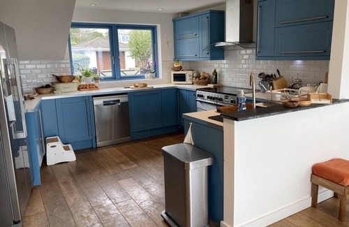 Downderry House | Family beach house w/hot tub, easy beachfront access, and sea views!