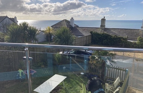 Downderry House | Family beach house w/hot tub, easy beachfront access, and sea views!