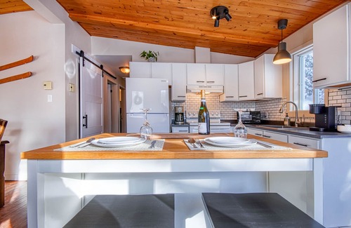 Saint-Faustin-Lac-Carre Ski Chalet | FAMILY CHALET IN NATURE WELL LOCATED