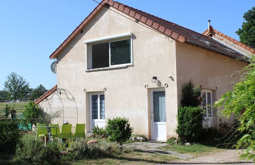 Sauvagny Cottage | Family Cottage on a Horse Farm with Terrace, Near Thermal Spa and Lake