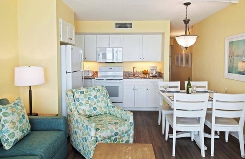 Ormond Beach Resort | Family-Friendly 2BR Oceanfront Condo – Balcony, Pool, Kitchen & Steps to Beach