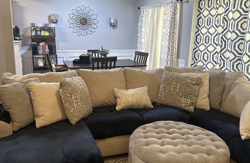 Fairburn House | Family-Friendly 3BR Near ATL: Fenced Yard, Golf Cart & Pets Welcome