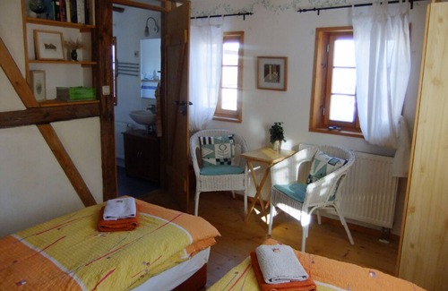 Kirchbach House | family-friendly holiday in the half-timbered house in the countryside