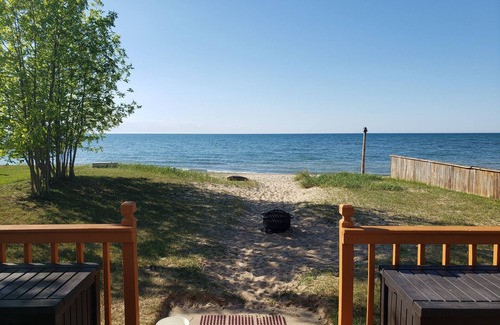 Port Austin House | Family Friendly Lake House with Private Beach and Spectacular Sunset Views