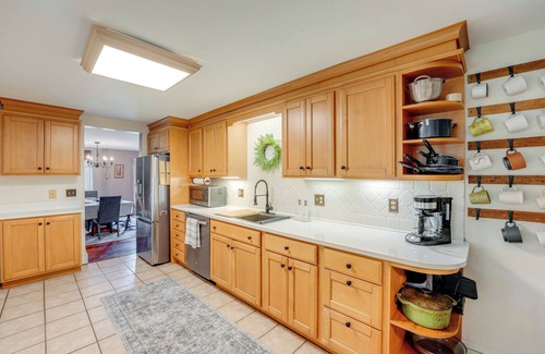 North Coventry Township House | Family-Friendly Pottstown Home w/On-Site Pond!