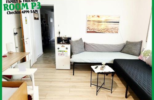 Creglingen House | Family & Friends Room P3, 5 beds, 25qm, Check-in 4PM till 5AM