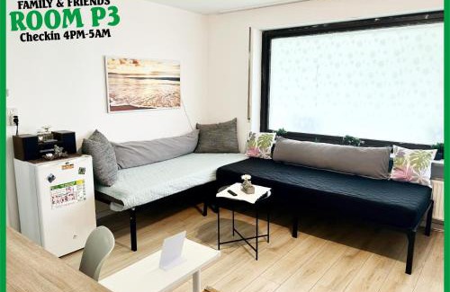 Creglingen House | Family & Friends Room P3, 5 beds, 25qm, Check-in 4PM till 5AM
