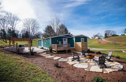 Alexander House | Family Getaway with Fire pit/Patio 20 min to AVL