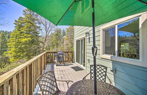 Lake Arrowhead Cottage | Family Home w/Deck & View, 4 Mi to Lake Arrowhead