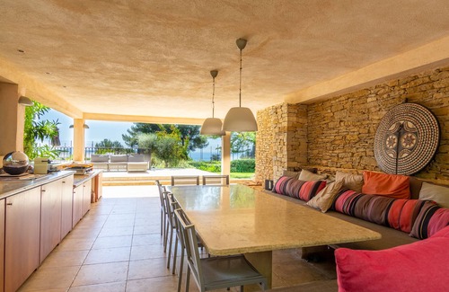 La Ciotat House | Family house 8 bedrooms sea view, exceptional site swimming pool tennis janitor