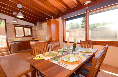 Mal Pas-Bon Aire Ski Chalet | Family house with heated pool 2 'from the beach.