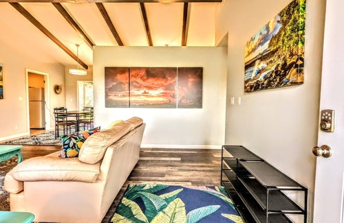 Keaau House | Family house, no cleaning fee, near Shipman Beach