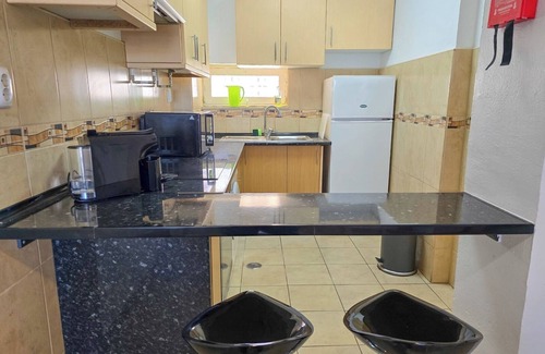 Areias de Sao Joao Apartment | Family sized apartment w/balcony in Albufeira. n2 minutes from the beach!