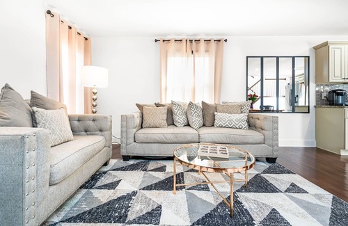 Candler-McAfee House | Family sized cozy Atlanta retreat with firepit 5 bedrooms 2 bathrooms