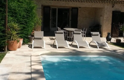 Biot Villa | Family Villa, private pool walking distance from Biot village, close to Beaches