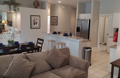 Sunset Lakes Villa | FANTASTIC 3BR POOL HOME GAME ROOM FREE WIFI IN GATED COMMUNITY MINUTES 2 DISNEY