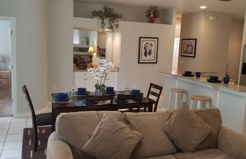 Sunset Lakes Villa | FANTASTIC 3BR POOL HOME GAME ROOM FREE WIFI IN GATED COMMUNITY MINUTES 2 DISNEY