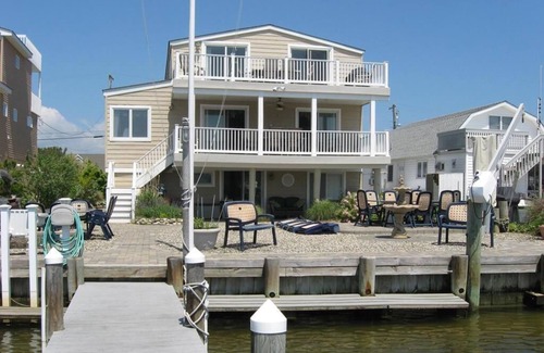 Harvey Cedars Apartment | Fantastic bay views from this 2nd floor duplex in Harvey Cedars