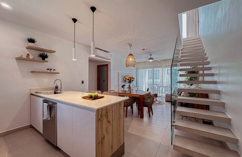 El Cortecito Apartment | Fantastic Beach Penthouse With Rooftop BBQ
