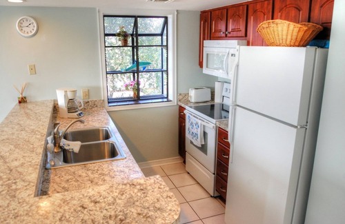 Vaught Condo | Fantastic Condo Adjacent to Harry the Hats and Across from the Apache Pier -