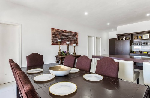 La Paloma House | Fantastic dog-friendly home with heated pool, hot tub, partial ocean view, patio