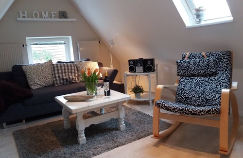 Heuberg-Langballigkaten Apartment | Fantastic living in the loft on the Flensburg Fjord with its own terrace
