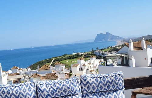 San Roque Apartment | Fantastic Sea & Gibraltar View Apartment, 4 Pools