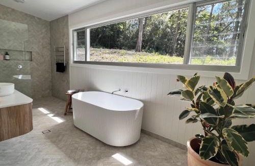 Saddleback Mountain House | Farm Retreat with Ocean Views, Fireplace & Bath