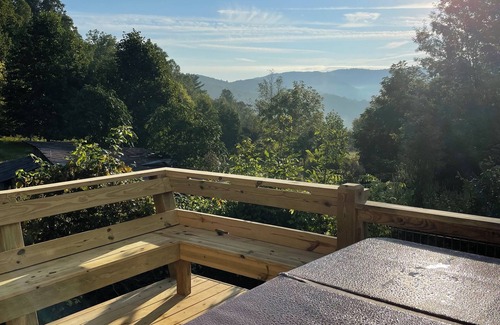 Hot Springs Cabin | Farm Stay at Brooks Cabin, pet friendly!