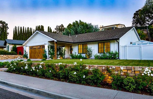 Mission Viejo House | Farmhouse Chic - Pool, Hot Tub, & Outdoor Kitchen
