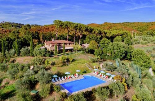 Popoltaio-Schiacciato House | Farmhouse with air conditioning, private terrace and pool