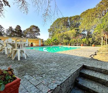 Biritiba-Mirim House | Fazenda com fácil acesso - Piscina e churrasqueira