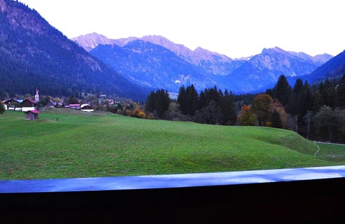 Hinterstein Apartment | Ferienwohnung Edelweiss - 1 Schlafzimmer - Balkon - Haus Alpenglühn