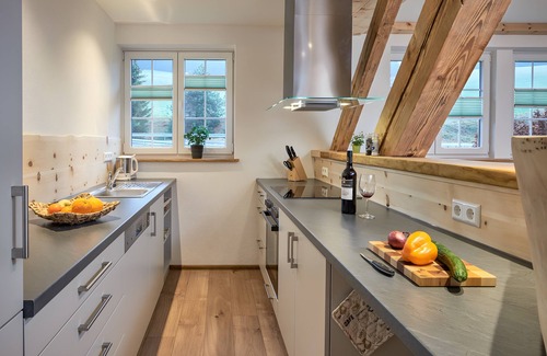 Schollach Apartment | Ferienwohnung Bergblick mit 80qm, 2 Schlafzimmer, max. 5 Personen