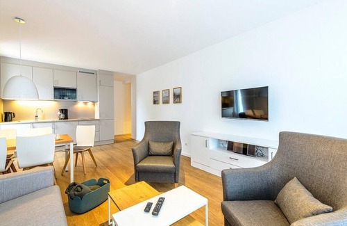 Bensersiel Apartment | Ferienapartment mit Terrasse Inkl. Freier Nutzung von Saunabereich & Schwimmbad