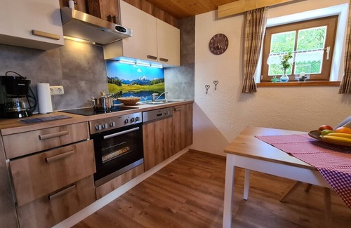 Ramsau Apartment | Ferienwohnung Nr. 3, 1-2 Personen, 44 qm, Terrasse, W-lan, Erdgeschoss