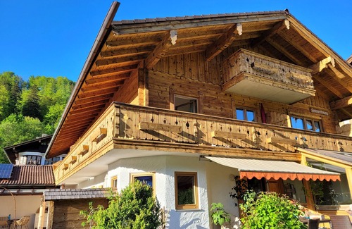 Ramsau Apartment | Ferienwohnung Steinberg, 1-2 Personen, 37 qm, Balkon mit Bergblick, W-lan, Wohn-schlafraum