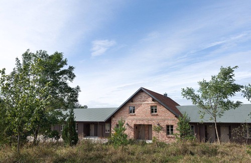 Muritz House | Ferienwohnung mit Kamin im Gut Ulrichshusen