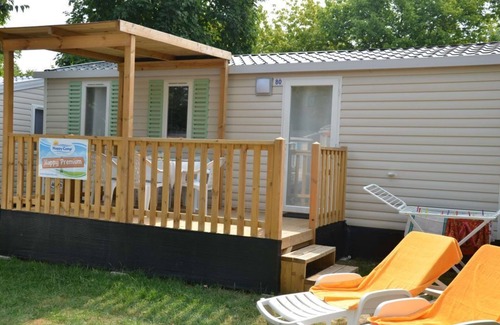 Baia Domizia House | Ferienanlage Baia Domizia Mobilehome Happy Premium für 6 Personen