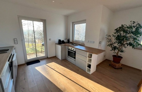 Kleinsassen Apartment | Ferienapartment An der Milseburg - apartment/apartment, shower, WC, 1 bedroom