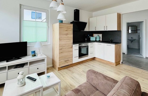 Thiessow Apartment | Ferienappartement mit Terrasse Ankerplatz - Kajüte Jonas