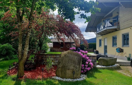 Langdorf Apartment | Feriendomizil mit Nähe zum Großen Arber. Saunabereich im Haus.