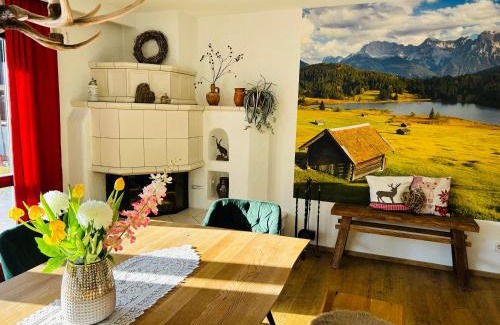 Untergrainau House | Ferienhaus Alpenperle