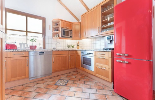 Suesel House | Ferienhaus Dat Süselhuus mit Terrasse und Balkon in Süsel