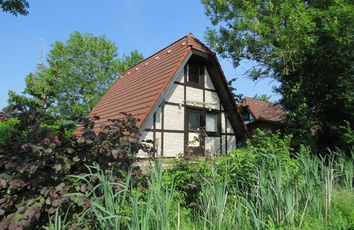 Hollern House | Ferienhaus 50 Lederstrumpf 66qm bis 4 Personen mit Haustier - Ferienhaus Lederstrumpf im Feriendorf