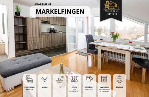 Radolfzell am Bodensee Apartment | Ferienhaus Petra - Großzügige Ferienwohnungen in bester Bodenseelage l 1 Minute zum Bodensee l 7 Ferienwohnungen l Vollausgestattete Küchen l Gratis-WLAN l Gratis Parkplätze l Mitten auf der Mettnau